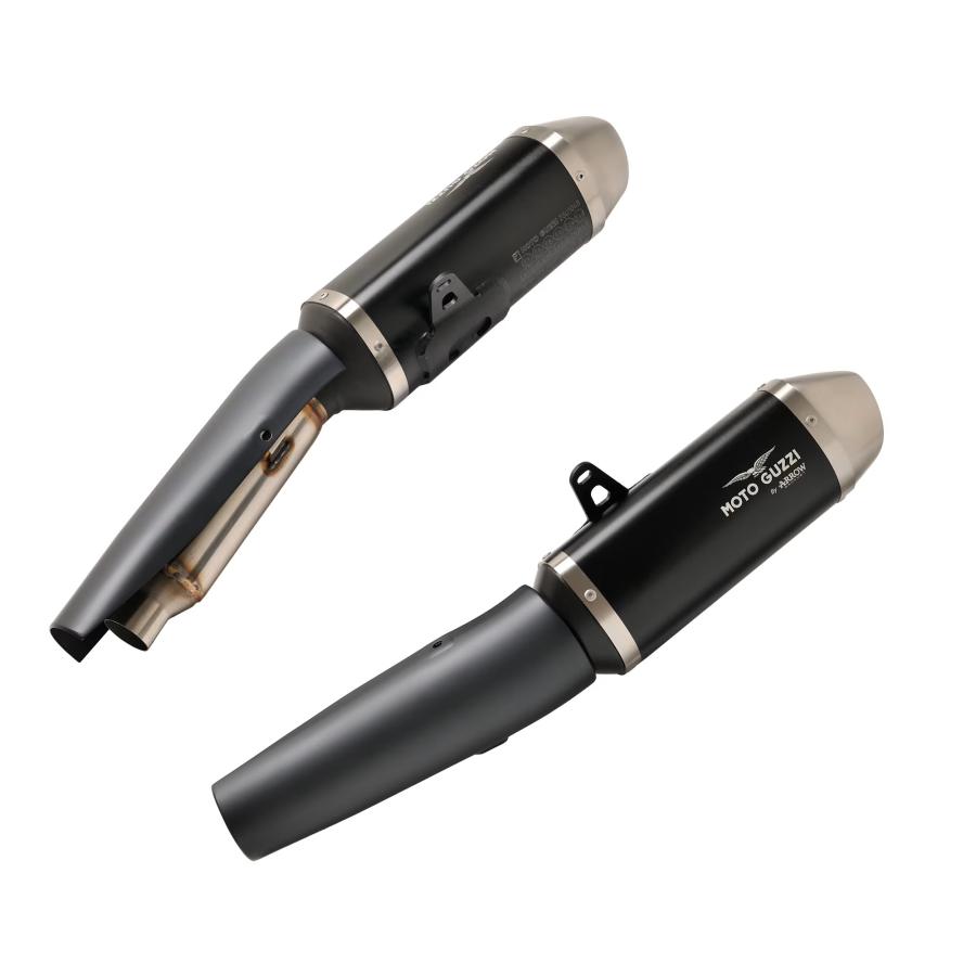 ARROW 車検対応MOTOGUZZI V7(850cc MODEL)スリップオンマフラー