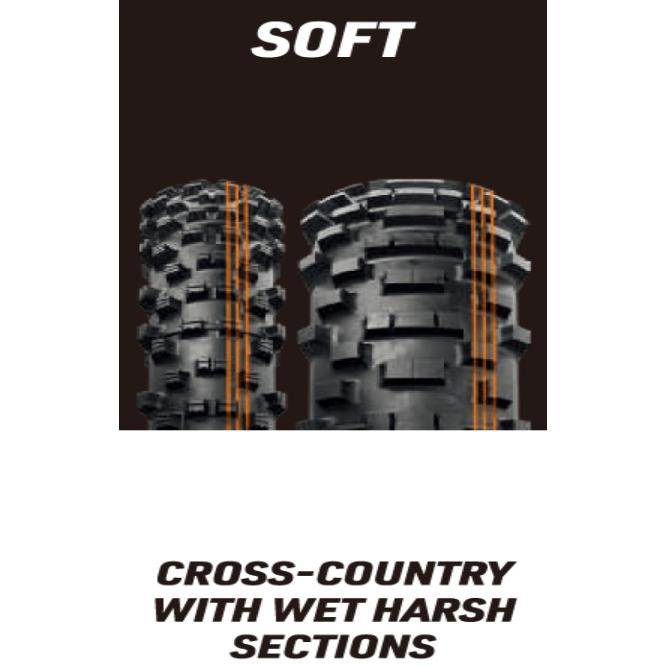 METZELER　6 DAYS EXTREME F　　90/90-21 54M M+S WT [SOFT] | 