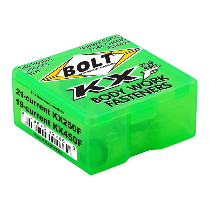 【専用】 KAWASAKI KX250(X) (21-23) KX450(X) (19-23) BOLT FULL PLASTICS