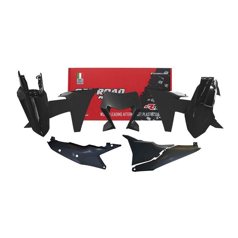 KTM EXC/EXC-F(2024-)RTECH プラスチック外装6点セットBLACK