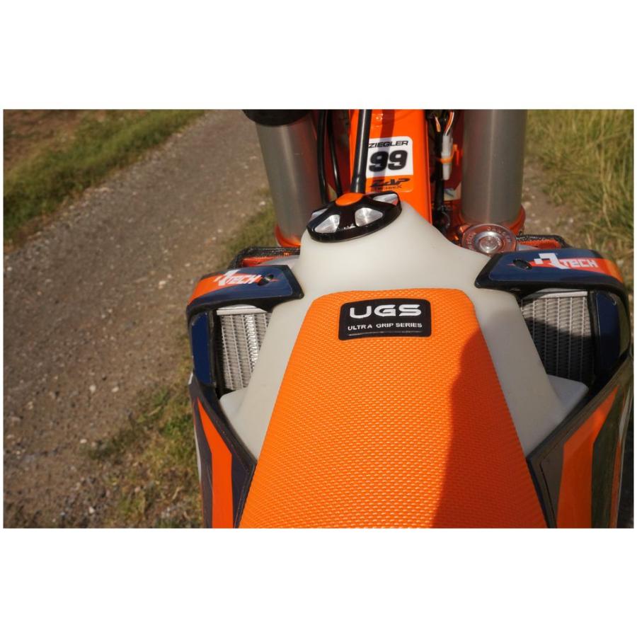 CrossX Racing UGS-WAVE GRIPシートカバーKTM125SX 250EXCFオレンジ｜starstrading｜03