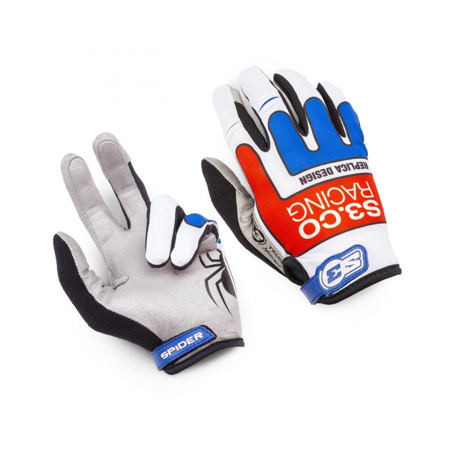 S3 GLOVES SPIDER グローブ WHITE BOSCO : スターズ