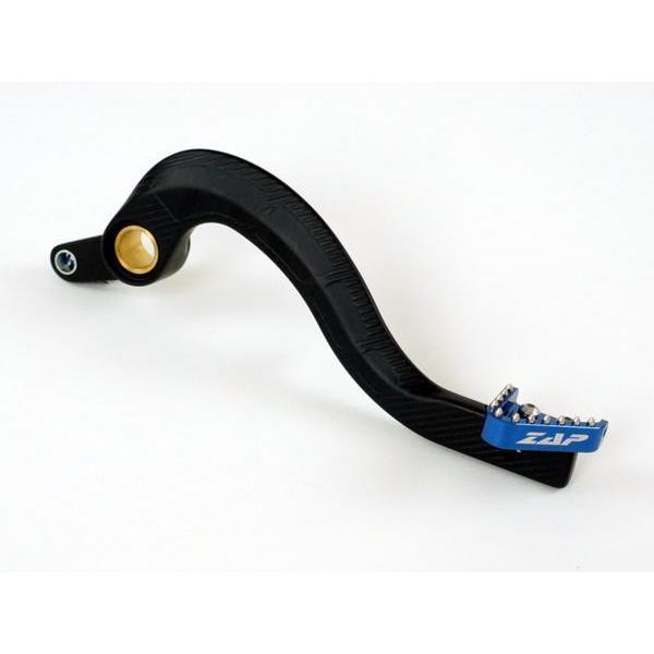 YAMAHA YZ250F(14-23)YZ250FX(15-24)ZAPTECHNIXファクトリースタイルリアブレーキペダルBLUE/BLACK