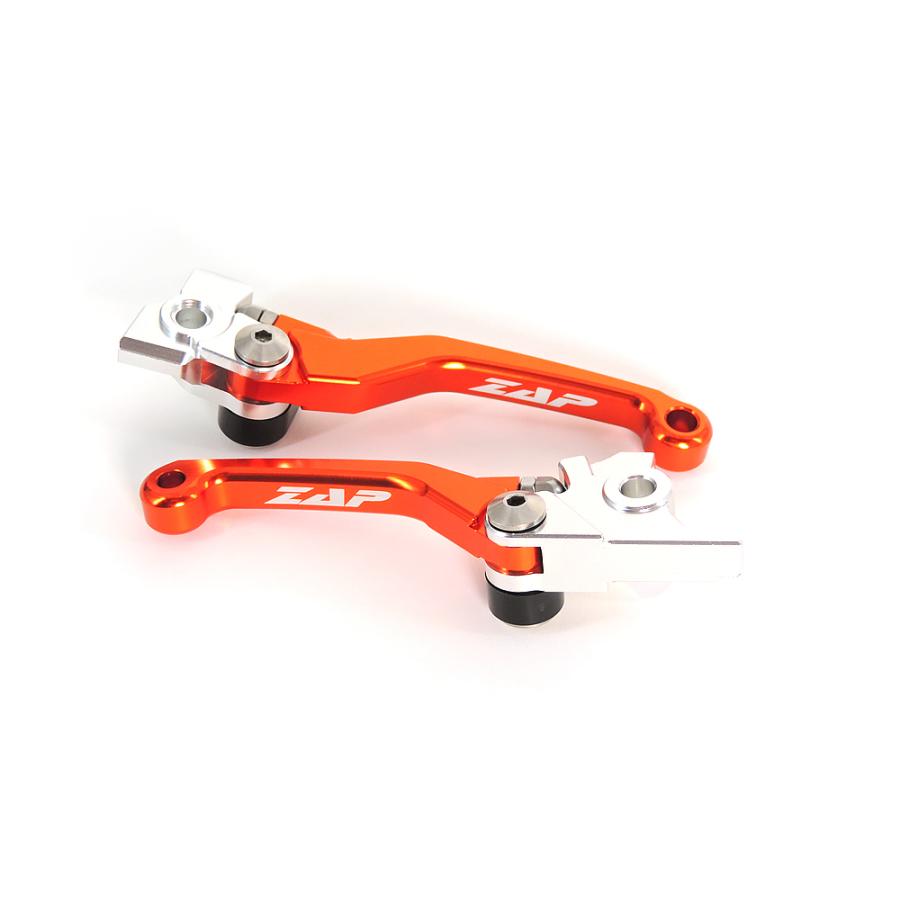 ZAPTECHNIX FLEXブレーキ・クラッチレバーセットKTM/HUSQVARNA ORANGE