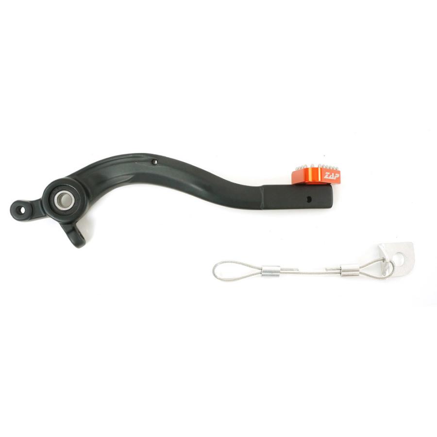 ZAPTECHNIXファクトリースタイルリアブレーキペダルORANGE KTM