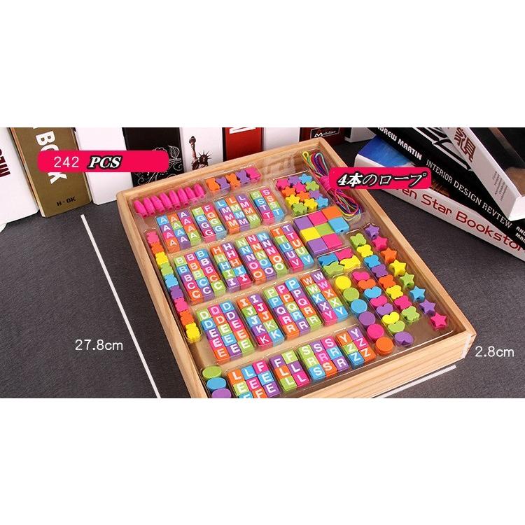 子供 女の子アクセサリー キット ウッド ビーズ 英語のアルファベット 知育玩具 おもちゃ 想像力 幼児 玩具 木製 玩具 知育 ウッド ビーズ アクセサリー キット Rtwj2 スタースヤ 通販 Yahoo ショッピング