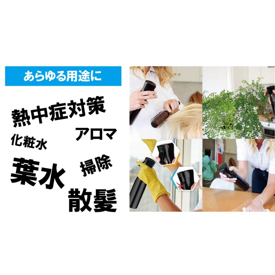 霧吹き スプレーボトル 詰替容器 アトマイザー ミスト スプレー アルコール 化粧水 かわいい 香水 移し替え 観葉植物 水やり 葉水 おしゃれ ガーデニング |  | 03