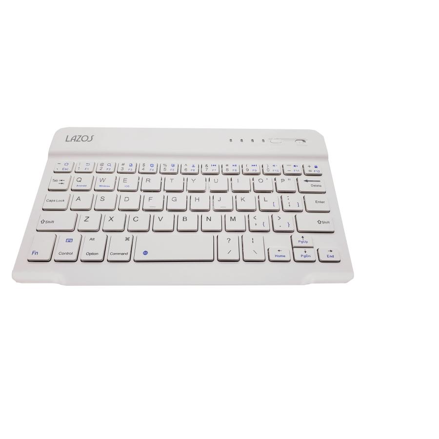 ワイヤレスキーボード キーボード bluetooth コンパクト パソコン 無線 充電式 パンタグラフ ブルートゥース ホワイト ブラック 白 黒 タブレット テンキーレス |  | 05