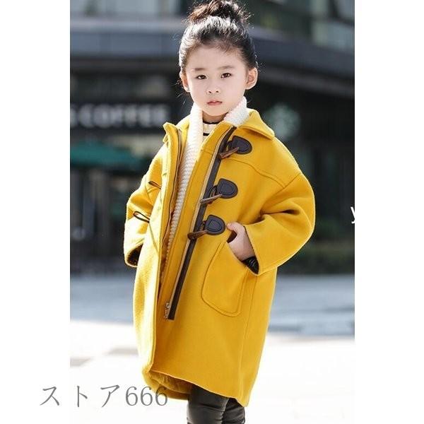 注目ブランド ロングコート ジャケット 裏ボア コート チェスターコート 子供服 ラシャコート 襟付き 大きいボタン アウター 冬服 女の子 ベビージャケット 裏起毛 防寒 最安値に挑戦 Eelstien Com