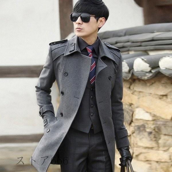 新規購入 ピーコート メンズ トレンチコート ロング丈 アウター Pコート メンズ ジャケット カジュアル ビジネス 紳士 秋冬 Ad0417r 6396 ストア666 通販 Yahoo ショッピング New限定品 Clearchannel Com Br