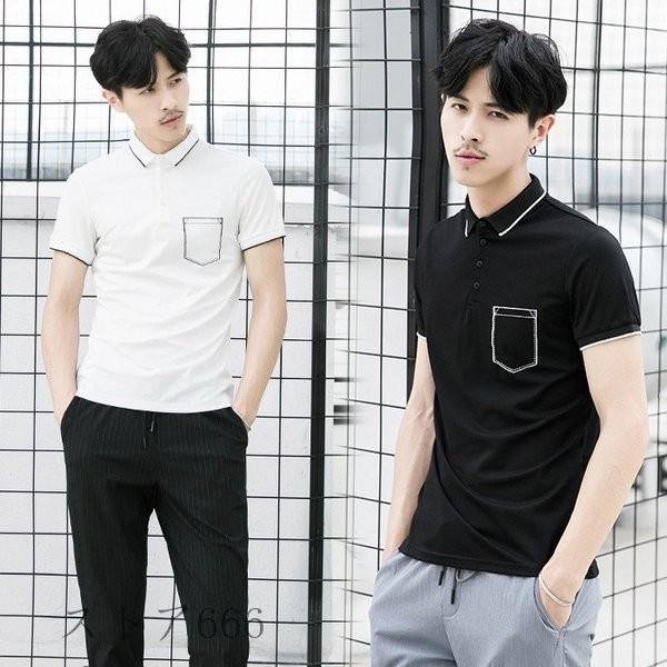 純正クーポン ポロシャツ Tシャツ メンズ 夏 半袖 トップス ポロシャツ カットソー 無地 かっこいい ポロ カジュアル 通勤 ポロシャツ M 3xl ホワイト ブラック 夏新作 格安 売上 Www Superavila Com