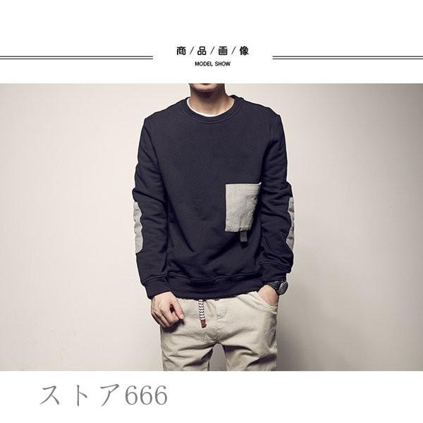 人気ブランド新作豊富 メンズ スウェット トップス クルーネック 長袖 メンズ スウェット 長袖 新作 春秋冬 スウェット トレーナー カジュアル スウェット トップス クルーネック コーデュロイ異素材切り替え トップス