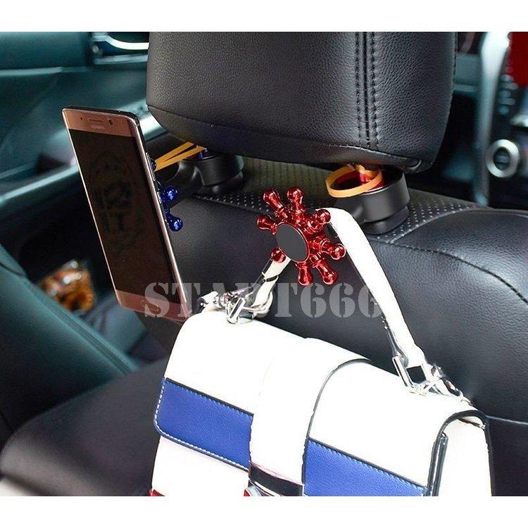 カーフック 車用シートフック 収納フック 車内スマホホルダー 荷物掛け カー用品 カーアクセサリー 後部座席 ヘッドレスト 買い物袋 レジ袋 引っ掛け Hytf2139 Zak ストア666 通販 Yahoo ショッピング