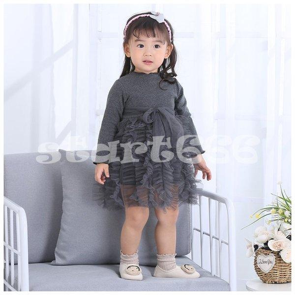 ワンピース ドレス 子供服 キッズ 女の子 メッシュ リボン結び 長袖 チュール フリフリ 可愛い おしゃれ ガーリー お出掛け Ldhbc501 Top ストア666 通販 Yahoo ショッピング