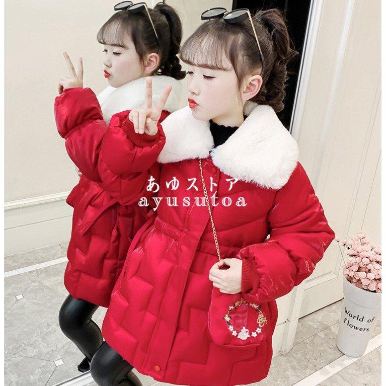中綿コート キッズ 子供服 女の子 冬服 アウター ダウン風コート 綿入り 中綿ジャケット ロングコート パーカー チュニック ジャンパー 暖かい おしゃれ 可愛い 爆売りセール開催中