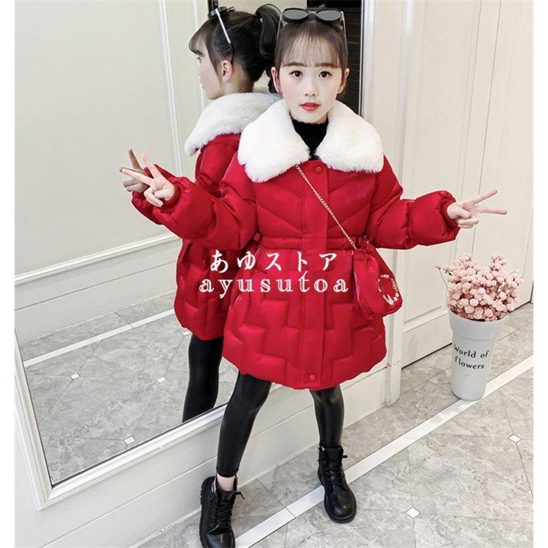 中綿コート キッズ 子供服 女の子 冬服 アウター ダウン風コート 綿入り 中綿ジャケット ロングコート パーカー チュニック ジャンパー 暖かい おしゃれ 可愛い 爆売りセール開催中