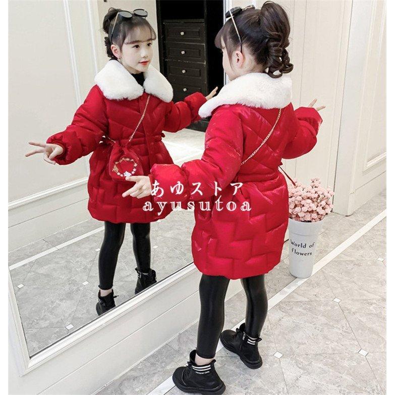 中綿コート キッズ 子供服 女の子 冬服 アウター ダウン風コート 綿入り 中綿ジャケット ロングコート パーカー チュニック ジャンパー 暖かい おしゃれ 可愛い 爆売りセール開催中