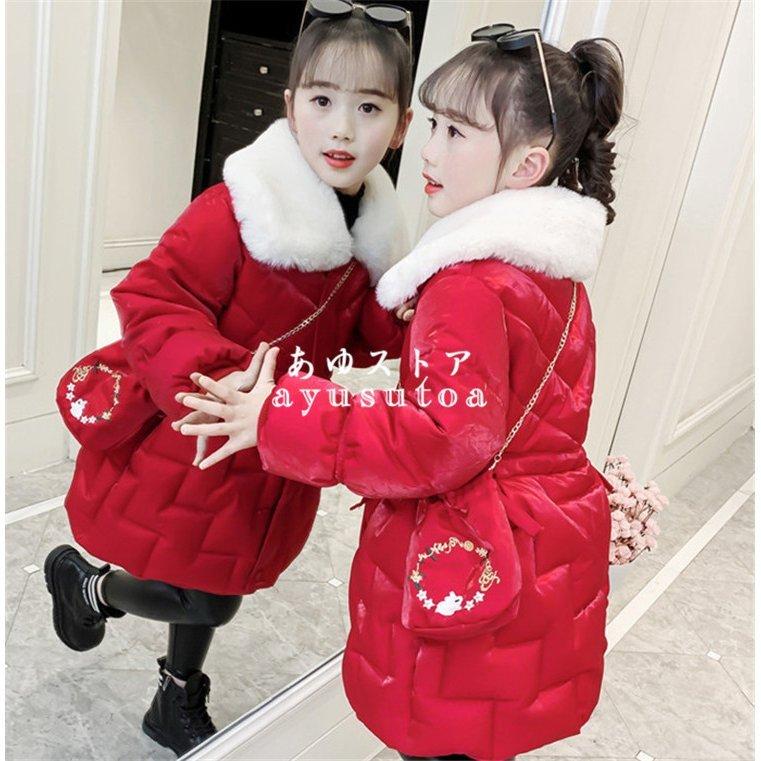 中綿コート キッズ 子供服 女の子 冬服 アウター ダウン風コート 綿入り 中綿ジャケット ロングコート パーカー チュニック ジャンパー 暖かい おしゃれ 可愛い 爆売りセール開催中