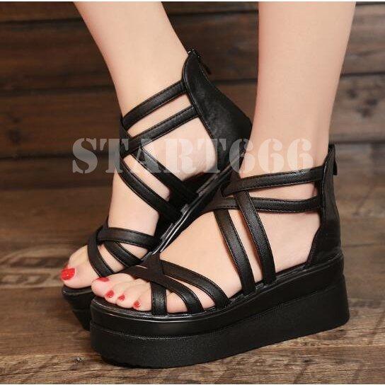 国内発送 ハイヒール ウェッジヒール ストラップ シューズ レディース靴 歩きやすい 厚底 履きやすい レディース サンダル 疲れない フラット サンダル 痛くない サンダル Www Harmonylu Com