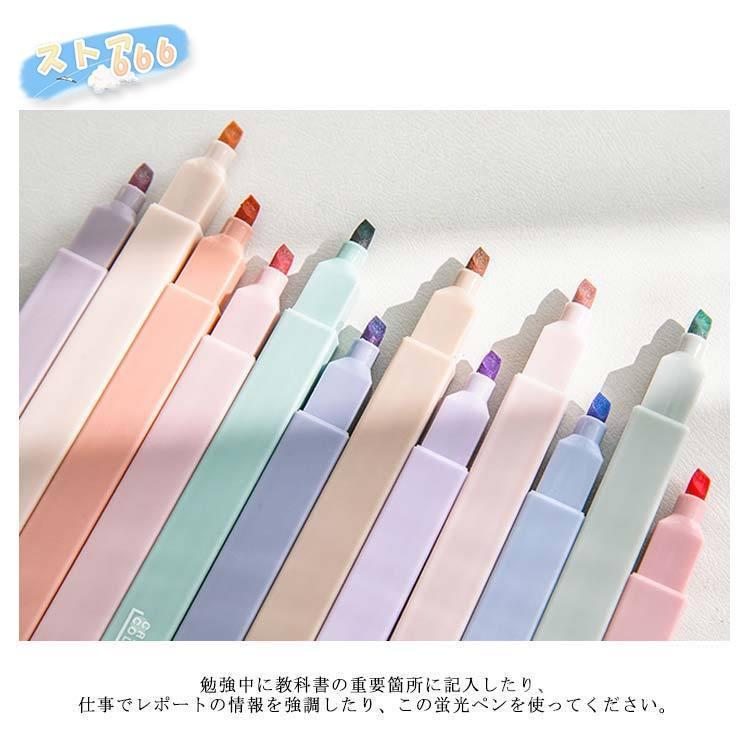 6色のペンのセット 学生 オフィス用の蛍光ペン A1 最高級のスーパー