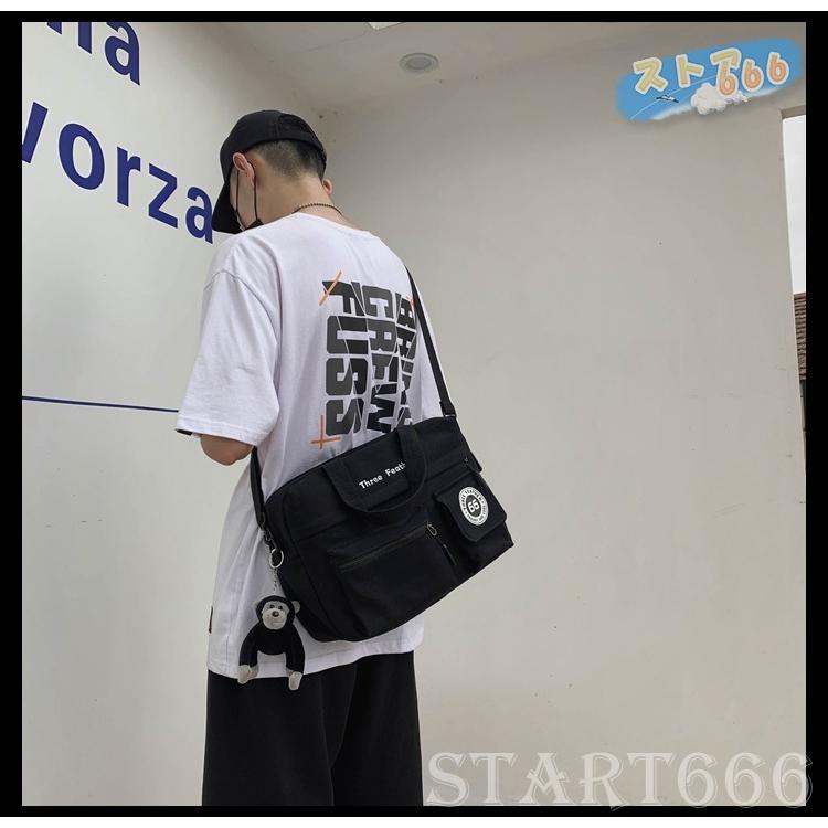 ショルダーバッグ メンズ 大きめ 帆布 メッセンジャーバッグ 斜めがけバッグ マチ広い ズックバッグ おしゃれ 男性 かばん 2way 大容量 ポケット 多い Xx ストア666 通販 Yahoo ショッピング