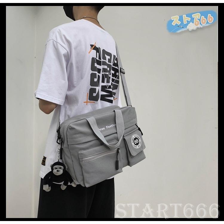 ショルダーバッグ メンズ 大きめ 帆布 メッセンジャーバッグ 斜めがけバッグ マチ広い ズックバッグ おしゃれ 男性 かばん 2way 大容量 ポケット 多い Xx ストア666 通販 Yahoo ショッピング