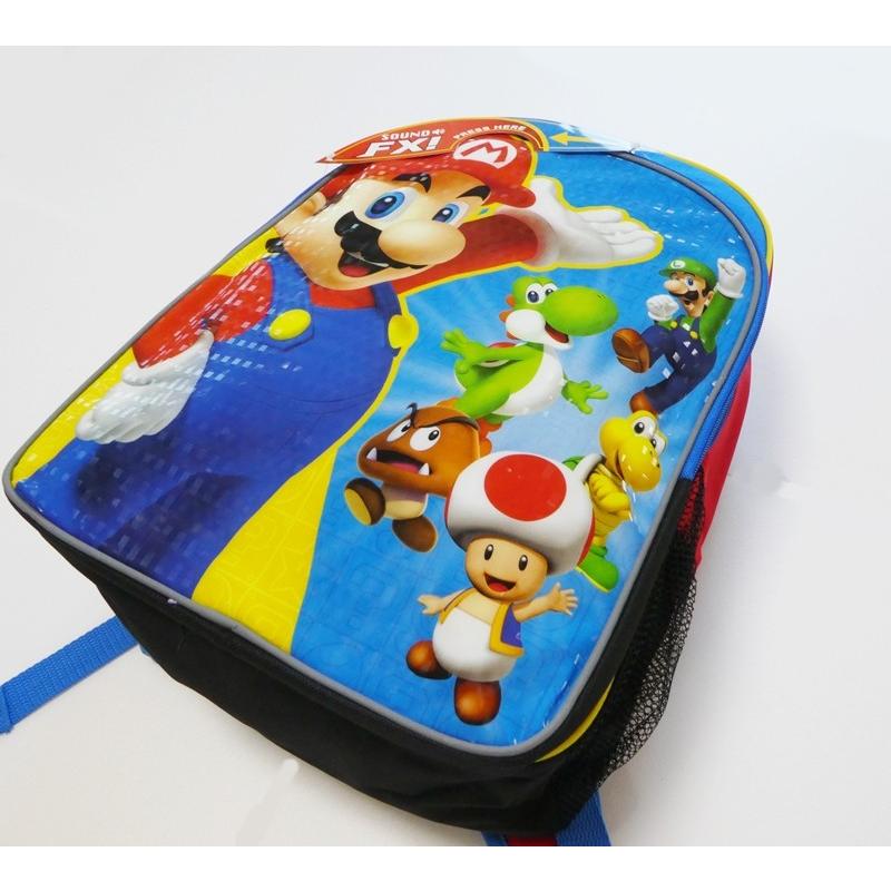 スーパーマリオ バックパック 大き目リュック サウンドマリオ ノーマルst スタンダード タイプ Mario バッグ カバン T798l17100302 スタートレードカンパニー 通販 Yahoo ショッピング