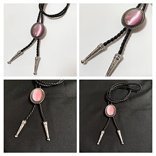 ループタイ メンズ レディース アクセサリー パーツ 金具 紐 石 ネックレス シルバー ポロタイ ボロタイ  おしゃれ コーデ 05唐草桃 |  | 02