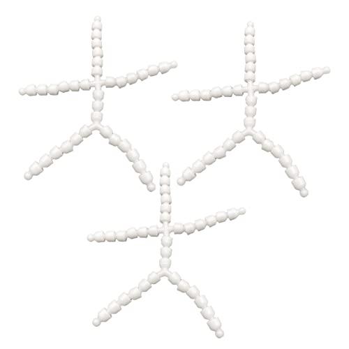 おしぬい用 ぬいぐるみ 骨組み 加工式 全身 ポージング固定 ハンドメイド 手芸 トイスケルトン 手芸用品 パーツ 頭無し20cm3個 | 