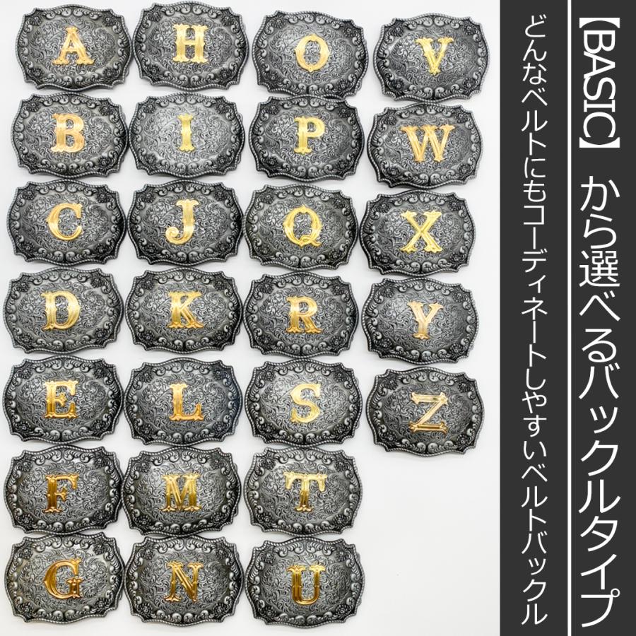 ベルトバックル 本格デザインバックル アルファベット文字 合金 ベルトバックル 本格デザインバックル アルファベット文字 合金