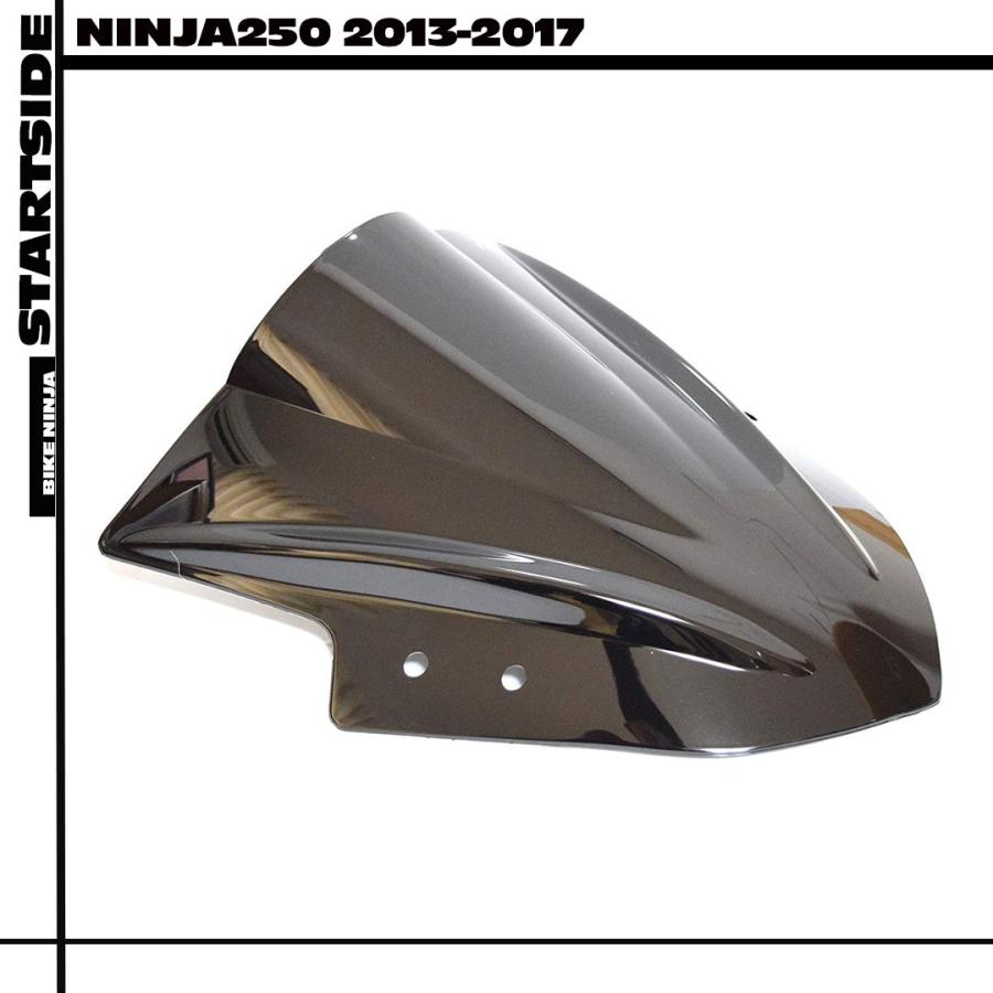 Kawasaki カワサキ Ninja ニンジャ フロント風防カウル メーターバイザー ウインドーシールド 雨除け 専用設計 黒ブラック B079hgw3j4 Startside 通販 Yahoo ショッピング