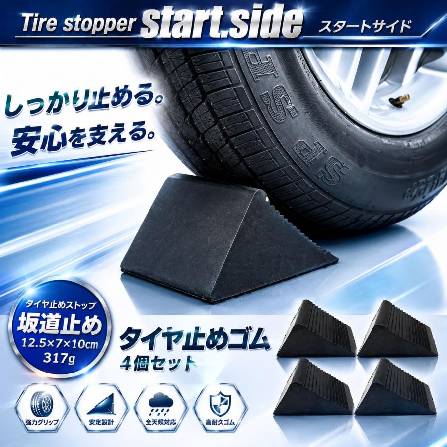 積載車用車輪止め 互換品】 タイヤ止め ゴムブロック ストッパー 車用 トラック用