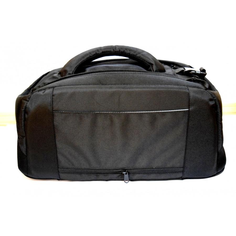 天体望遠鏡 業務用 ビデオカメラ プロ カメラマン２WAY ソフトバッグ ショルダーバッグ 一眼レフ 対応 中仕切り クッション 付き 黒 ブラック | ブランド登録なし | 09