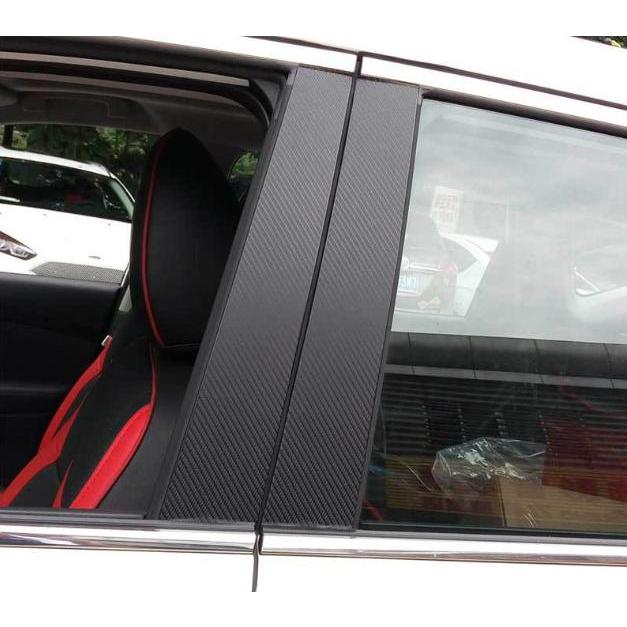 【互換品】 日産 ニッサン エクストレイル T32 アクセサリー パーツ サイドピラー  ステッカー カー用品 カスタム パーツ 傷防止 撥水 黒 | ブランド登録なし | 11