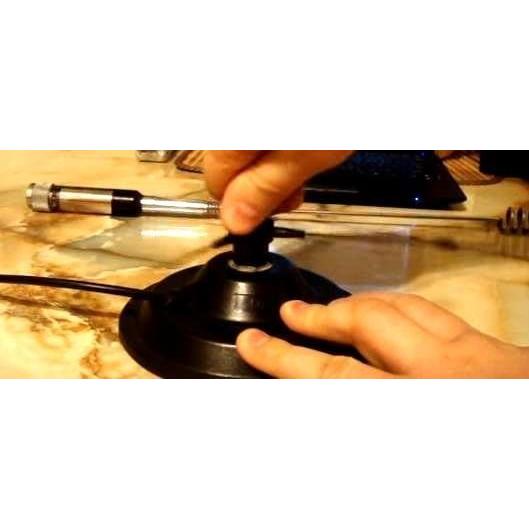 モービルアンテナ/ラジアルエレメント UHF/VHF 両用 M接栓 オス/メス