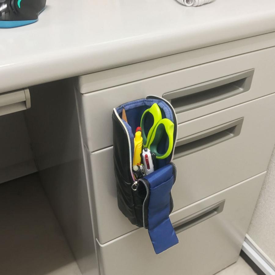 ＜実用新案取得＞STARTTS スターツ 限定 スタンド型マグネットペンケース マグネットでいろいろな場所に取り付け 自立するペンケース BP-50 |  | 06