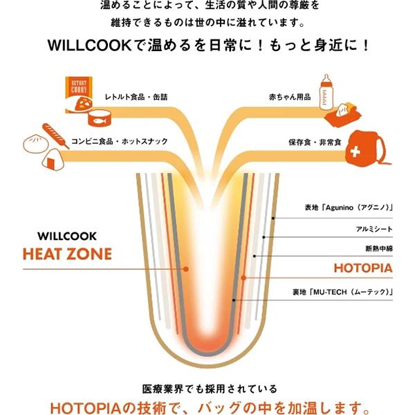 WILLCOOK HO-ON ヒーター 電子レンジバッグ 加熱パッド キャンプ 暖房 保温 保冷 加温 オールシーズン アウトドア 持ち運び 軽量 ウィルクック ホオン |  | 19