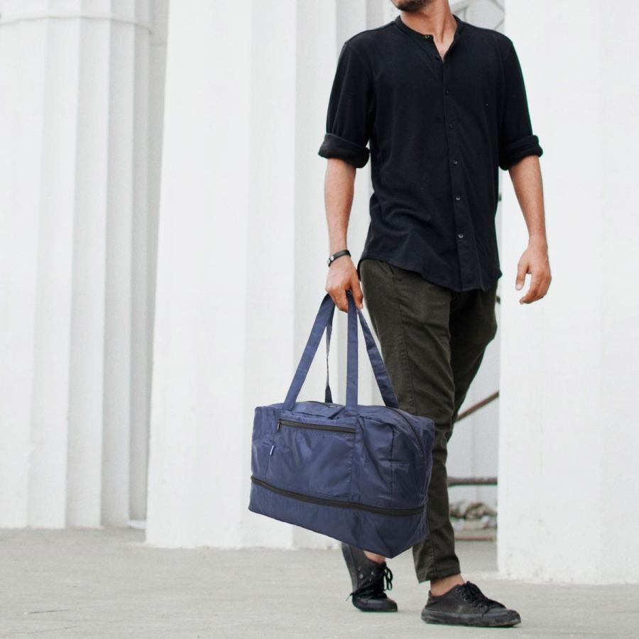 STARTTS スターツ 折り畳みバッグ ミニチュア収納ケース 拡張機能 キャリーオン機能付き フォールディングミニ MF拡張キャリーオン MF-01 |  | 02