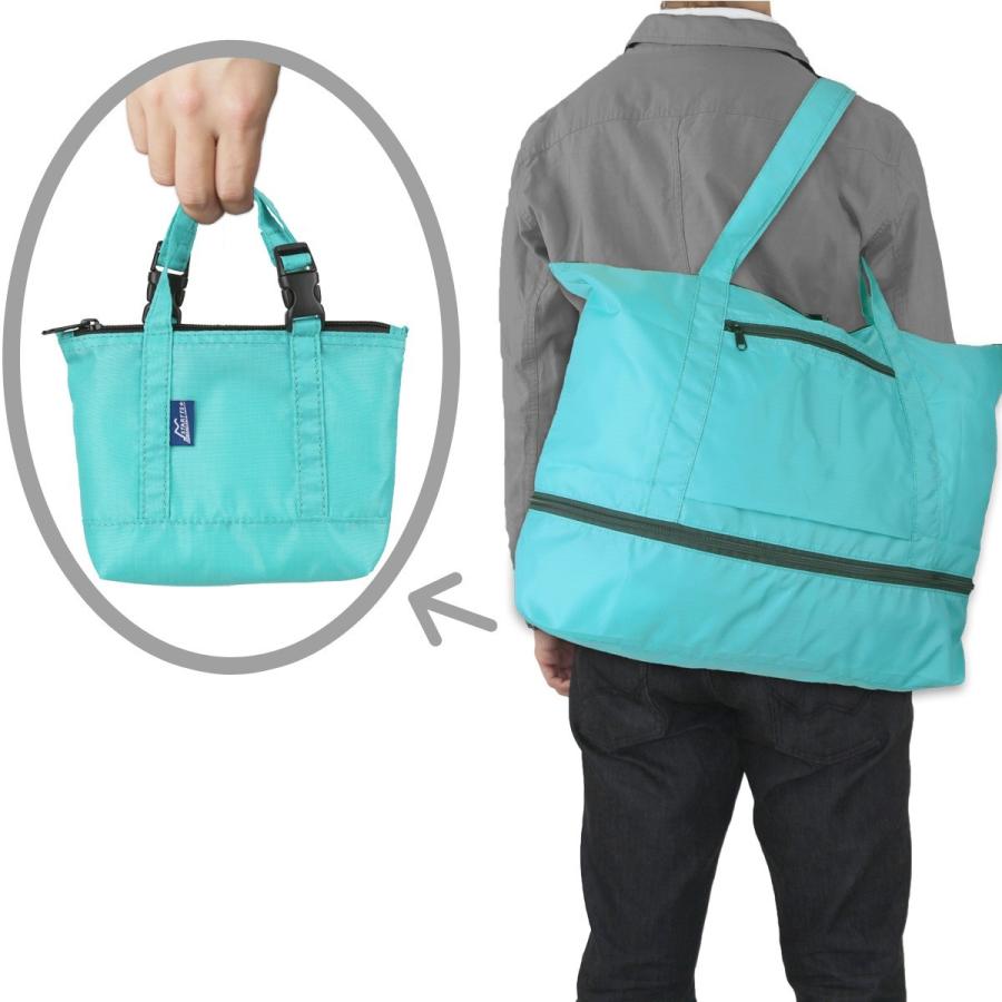 STARTTS スターツ 折り畳みバッグ ミニチュア収納ケース 拡張機能 キャリーオン機能付き フォールディングミニ MF拡張キャリーファスナー MF-03 |  | 07