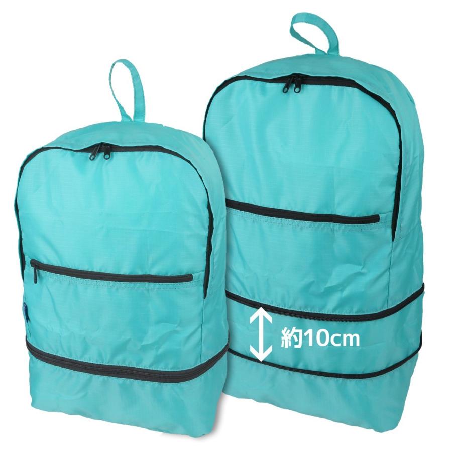 STARTTS スターツ 折り畳みバッグ ミニチュア収納ケース 拡張機能 付き Folding+Mini フォールディングミニ MF拡張リュック MF-05 |  | 17