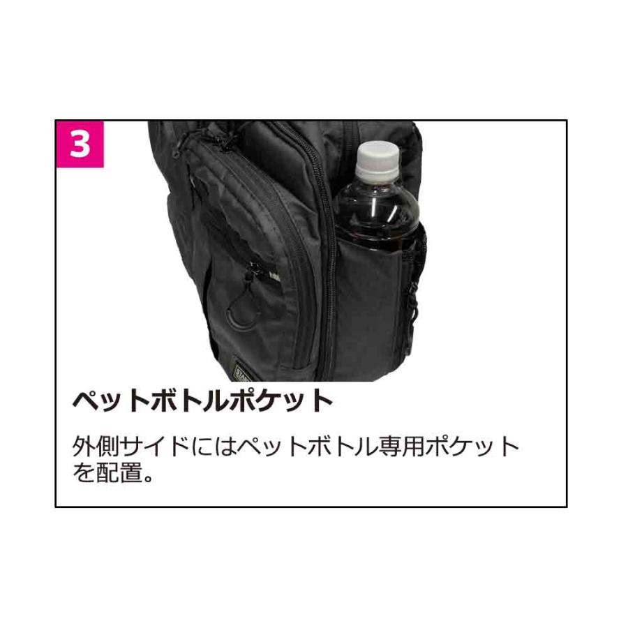 ニュースタイルキャリー 3WAYブリーフ 軽量 撥水 多機能 ノートPC タブレット ダブルファスナー キーリング リフレクター | STARTTS | 10