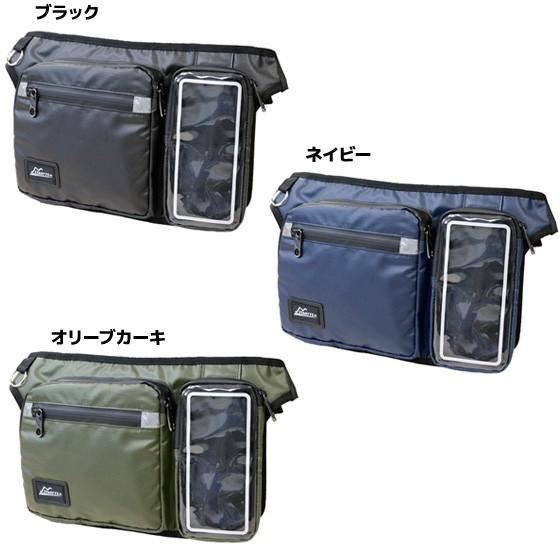 フラットウエストポーチ SL-22身に着けたままスマホを操作。体にフィットするコンパクトなウエストポーチ。 |  | 01