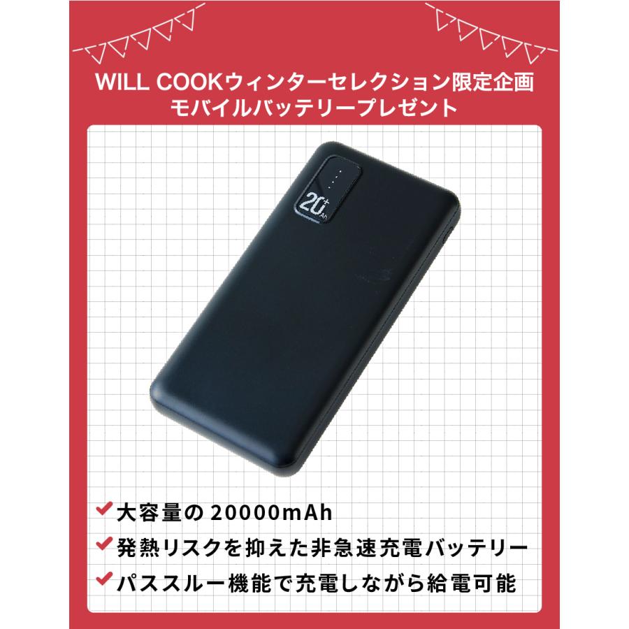 【バッテリープレゼント】WILLCOOK SURVIVE 防災リュック 防災グッズ |  | 18