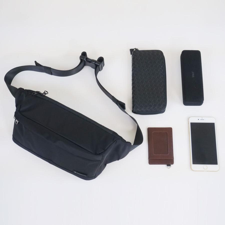 STARTTS スターツ ワンショルダー ボディバッグ ウエストポーチ ショルダーバッグ ミニショルダー 2WAY テフロン加工 2WAYウエストバッグ WE-15 |  | 11