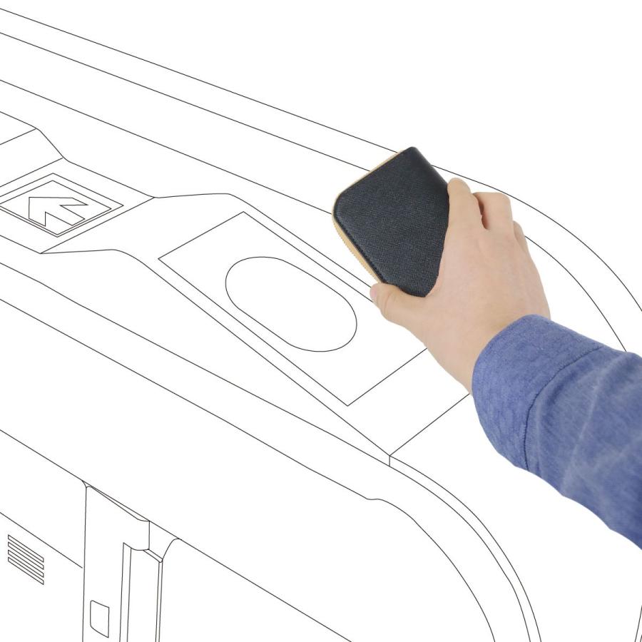 【2week sale】ICカード 2枚 切り替え パスケース 定期入れ スキミング防止 財布 カードケース コインケース 本革 コンパクト スマートカードウォレット WL-01 |  | 16