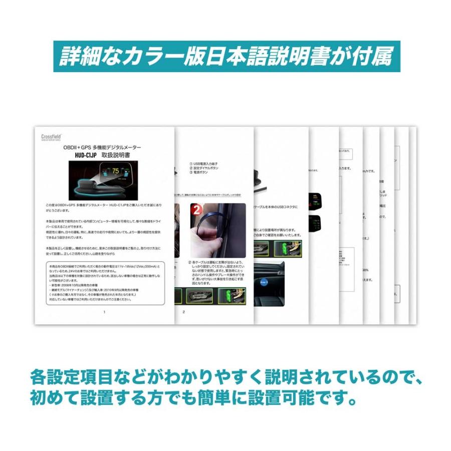 外付け スピードメーター タコメーター ヘッドアップディスプレイ Hud Obd C1jp 液晶ディスプレイモデル 近未来 デジタル 新作 大人気 Gps 最先端