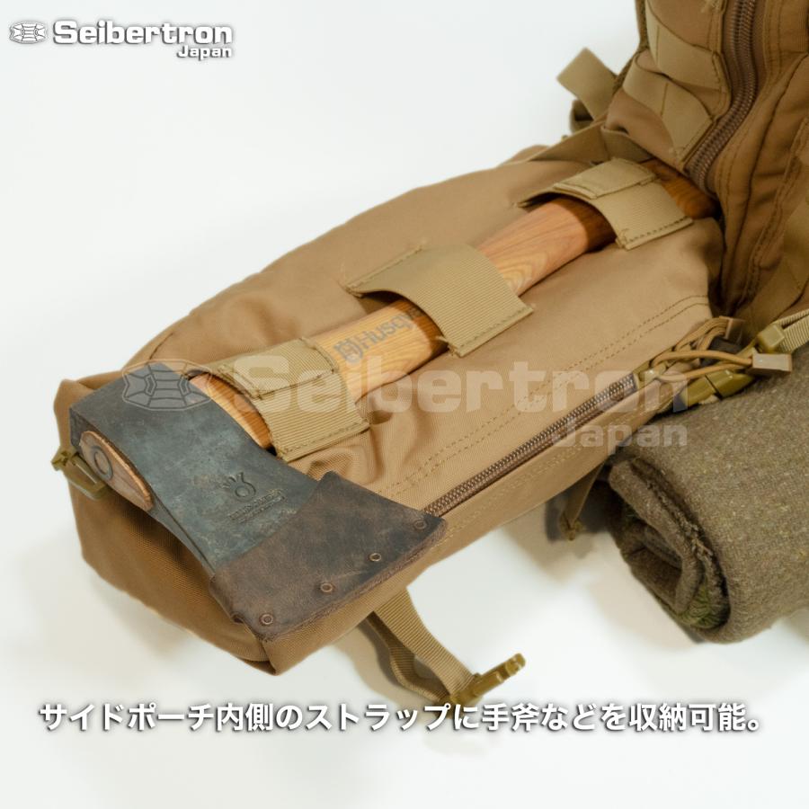 サイバトロン バックパック 3Pタクティカル MOLLE 防水 軽量 ヒロシさん使用モデル アウトドア アサルト ミリタリー リュックデイパック 37L(1+2)｜starvillage｜22