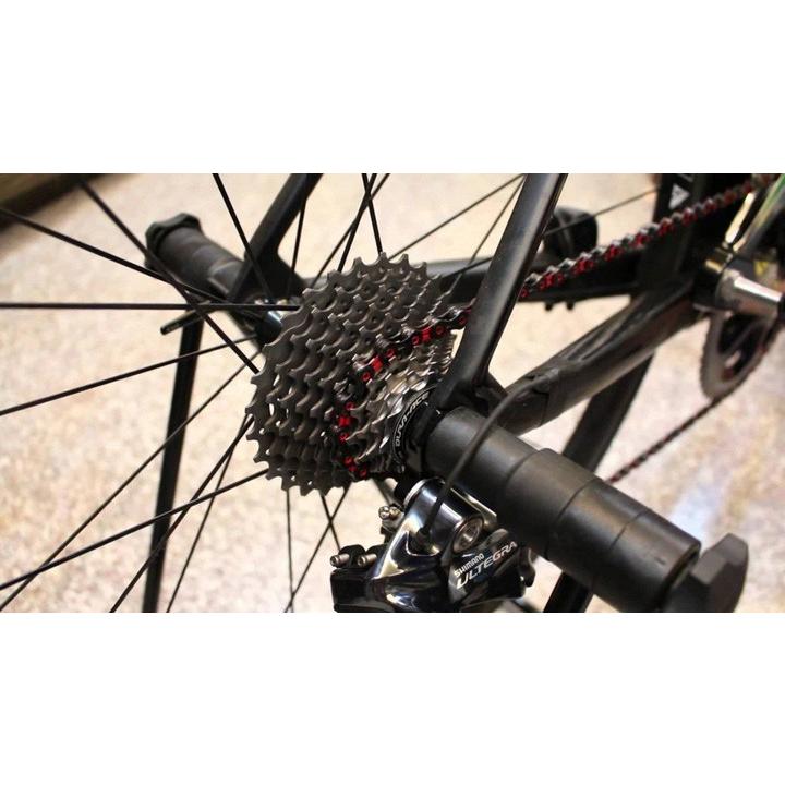 KMC 11スピード用チェーン X11SL DLC ブラック/レッド : Crossfield