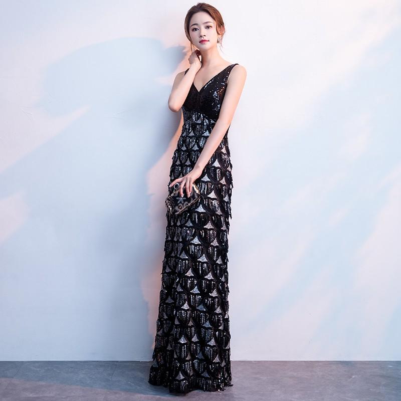 ウエディングドレス 安い カラードレス ロング 安い 花嫁 結婚式 黒 パーティードレス 発表会 二次会 披露宴 イブニングドレス お呼ばれドレス 演奏会 ステージ Ckxswlf374 Starwedding 通販 Yahoo ショッピング