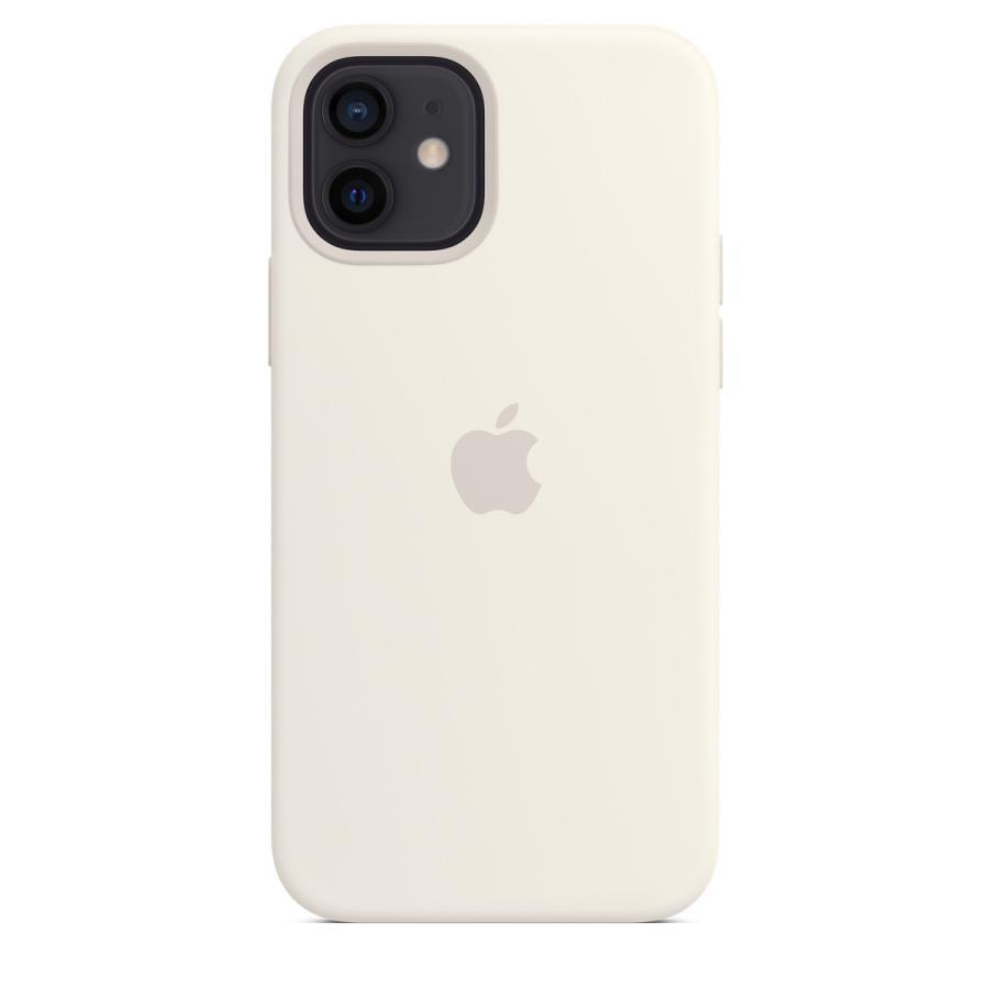 純正 iPhone12 Pro シリコンケース ホワイト 白 MagSafe対応